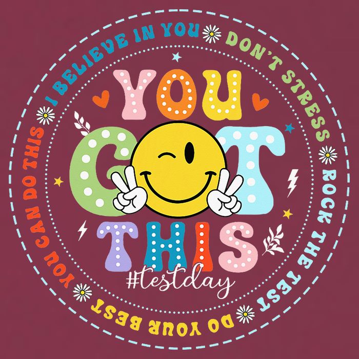 Test Day Rock The Test Teacher Testing Day You Got This 16oz Travel Tumbler