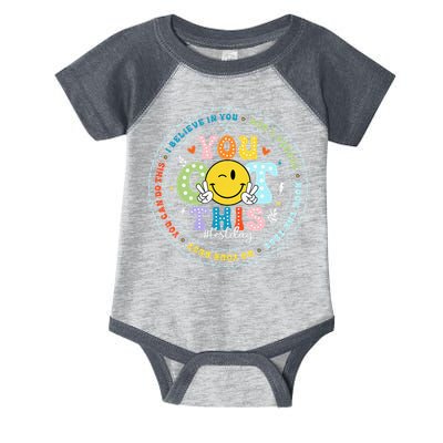 Test Day Rock The Test Teacher Testing Day You Got This Infant Baby Jersey Bodysuit