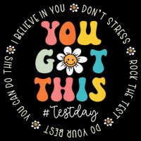 Test Day Rock The Test Teacher Testing Day You Got This Button