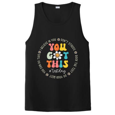 Test Day Rock The Test Teacher Testing Day You Got This PosiCharge Competitor Tank