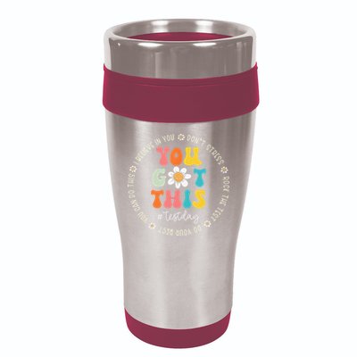 Test Day Rock The Test Teacher Testing Day You Got This 16oz Travel Tumbler