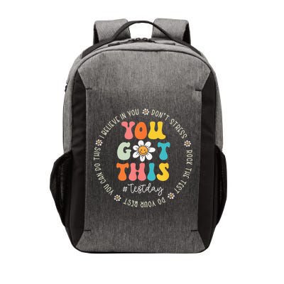 Test Day Rock The Test Teacher Testing Day You Got This Vector Backpack