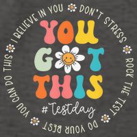 Test Day Rock The Test Teacher Testing Day You Got This Vector Backpack