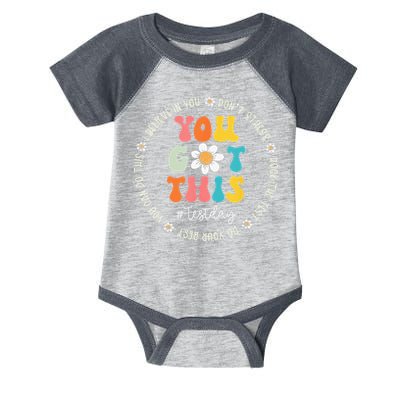 Test Day Rock The Test Teacher Testing Day You Got This Infant Baby Jersey Bodysuit