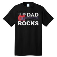 This Dad Rocks Guitar Old Rockers Tall T-Shirt