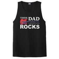 This Dad Rocks Guitar Old Rockers PosiCharge Competitor Tank