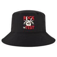 Testing Day Rock The Test Rock Music Teach.er Student Cool Comfort Performance Bucket Hat