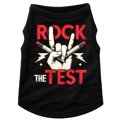 Testing Day Rock The Test Rock Music Teach.er Student Doggie Tank