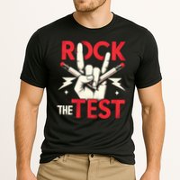 Testing Day Rock The Test Rock Music Teach.er Student Performance Shirt