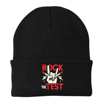 Testing Day Rock The Test Rock Music Teach.er Student Beanie