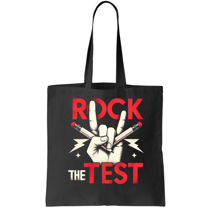 Testing Day Rock The Test Rock Music Teach.er Student Bag