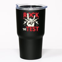 Testing Day Rock The Test Rock Music Teach.er Student Tumbler