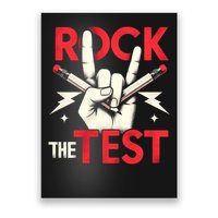 Testing Day Rock The Test Rock Music Teach.er Student Poster