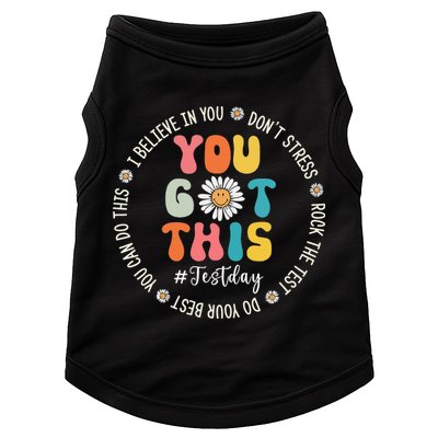 Test Day Rock The Test Teacher Testing Day You Got This Doggie Tank
