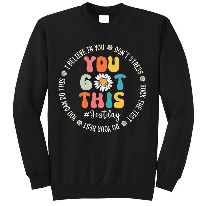 Test Day Rock The Test Teacher Testing Day You Got This Sweatshirt