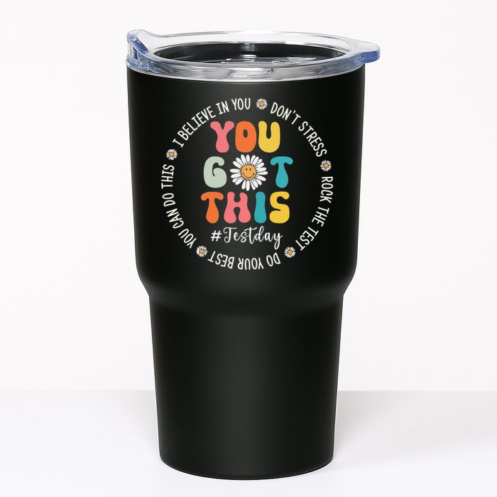 Test Day Rock The Test Teacher Testing Day You Got This Tumbler