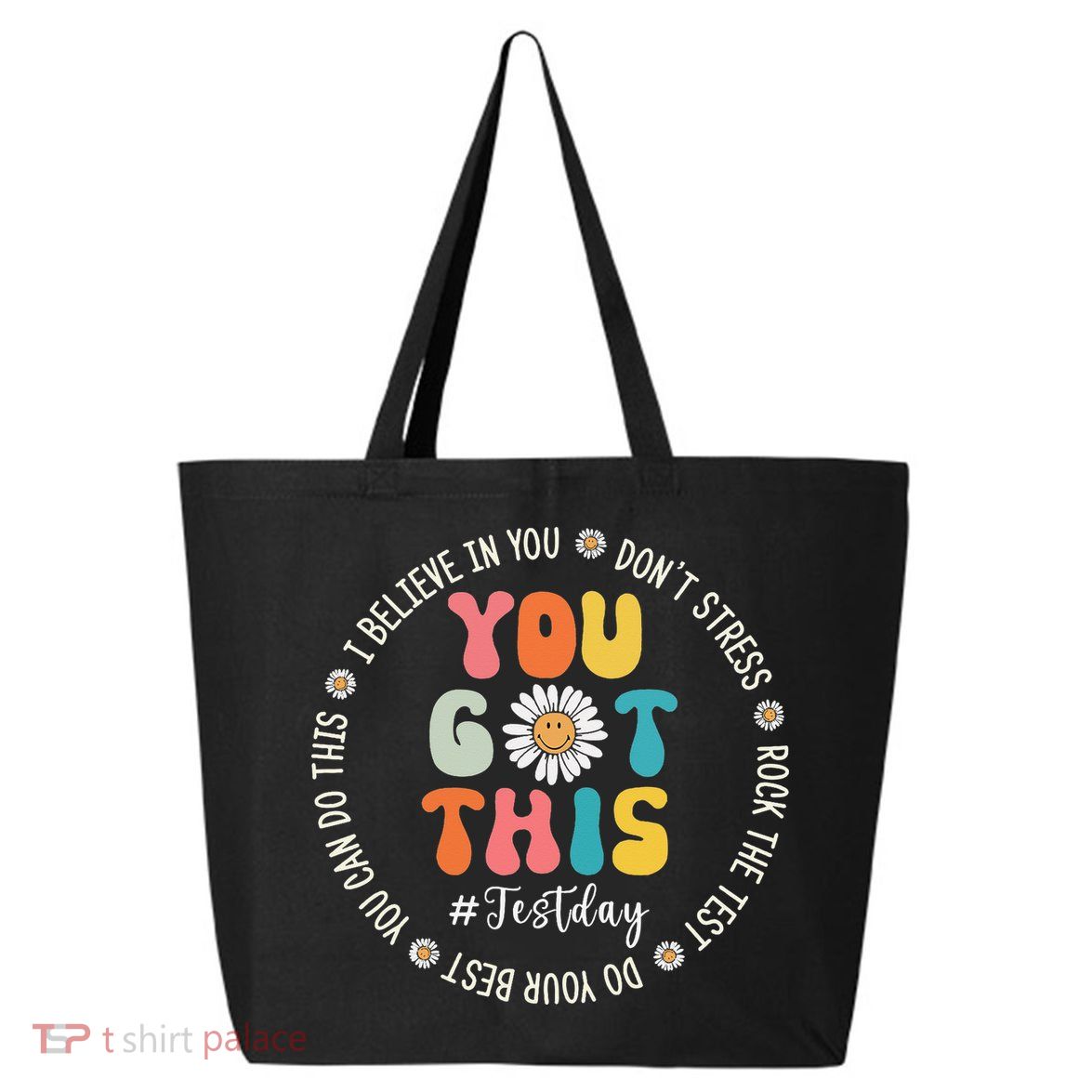 Test Day Rock The Test Teacher Testing Day You Got This 25L Jumbo Tote
