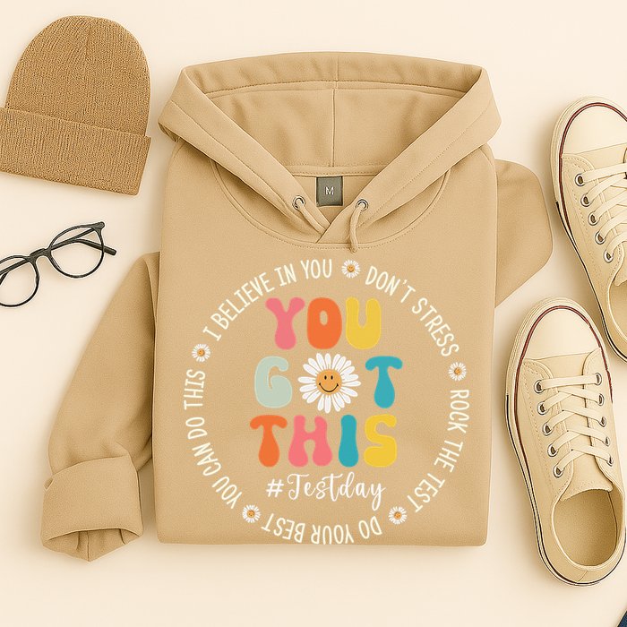 Test Day Rock The Test Teacher Testing Day You Got This Hoodie