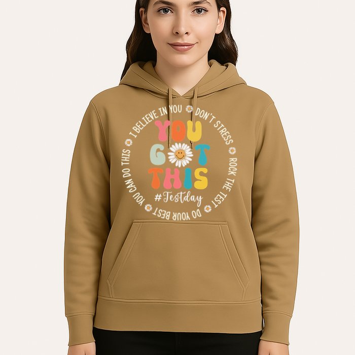 Test Day Rock The Test Teacher Testing Day You Got This Hoodie
