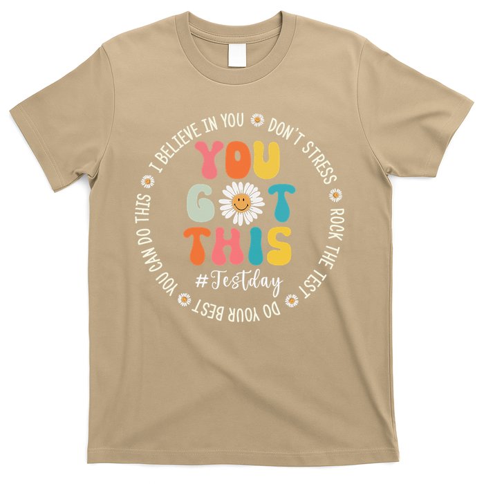 Test Day Rock The Test Teacher Testing Day You Got This T-Shirt