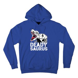 T Deadysaurus Rex Bones Daddy Saurus Halloween Dinosaur Great Gift Hoodie