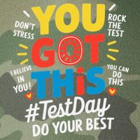 Test Day Rock The Test You Got This Teacher Test Testing Legacy Tie Dye Trucker Hat