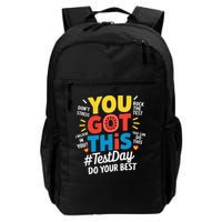 Test Day Rock The Test You Got This Teacher Test Testing Backpack