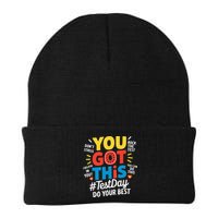 Test Day Rock The Test You Got This Teacher Test Testing Beanie