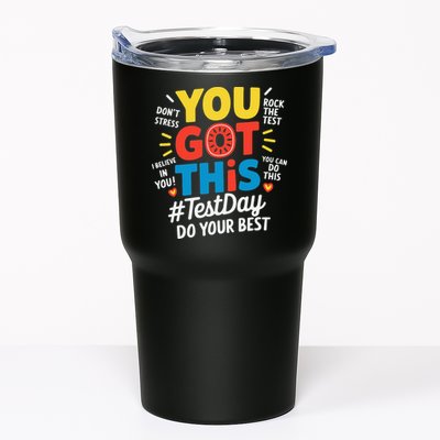 Test Day Rock The Test You Got This Teacher Test Testing Tumbler