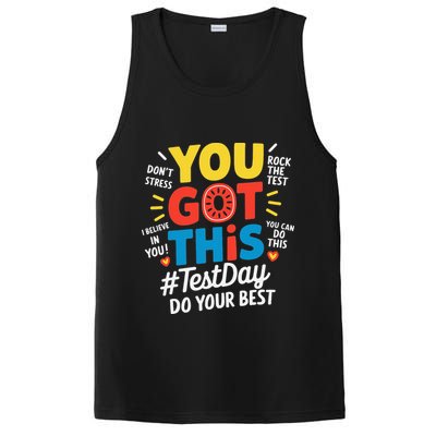 Test Day Rock The Test You Got This Teacher Test Testing PosiCharge Competitor Tank