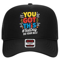 Test Day Rock The Test You Got This Teacher Test Testing Trucker Hat