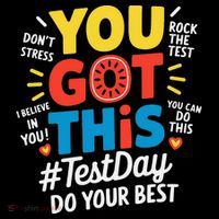Test Day Rock The Test You Got This Teacher Test Testing Toddler Hoodie