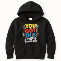 Test Day Rock The Test You Got This Teacher Test Testing Kids Hoodie