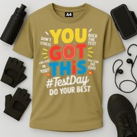 Test Day Rock The Test You Got This Teacher Test Testing Performance Shirt