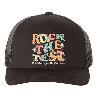 Test Day Rock The Test Teacher Testing Day You Got This Yupoong Adult 5-Panel Trucker Hat