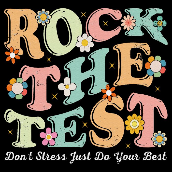 Test Day Rock The Test Teacher Testing Day You Got This 16 in Basic Backpack