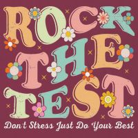 Test Day Rock The Test Teacher Testing Day You Got This 16oz Travel Tumbler
