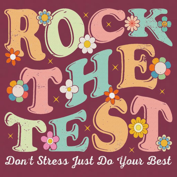 Test Day Rock The Test Teacher Testing Day You Got This 16oz Travel Tumbler
