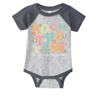 Test Day Rock The Test Teacher Testing Day You Got This Infant Baby Jersey Bodysuit