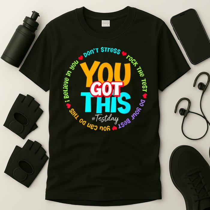 Test Day Rock The Test T.e.a.c.h.e.r Testing Day You Got This  T-Shirt