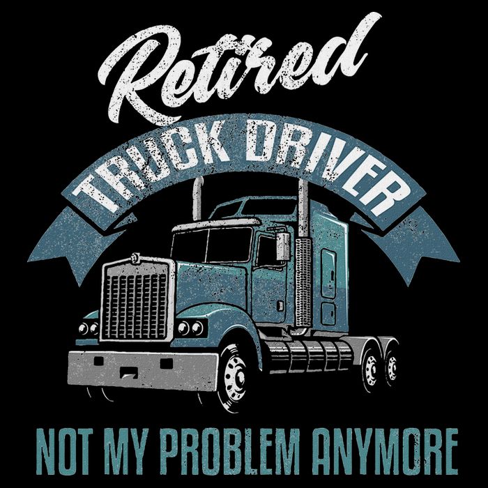 Truck Driver Retirement Funny Retired Trucker Gift Impact Tech Backpack