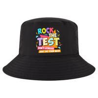 Test Day Rock The Test Teacher Testing Day  Cool Comfort Performance Bucket Hat