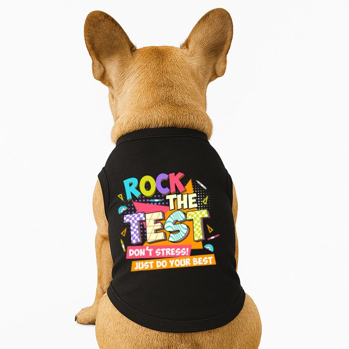 Test Day Rock The Test Teacher Testing Day  Doggie Tank