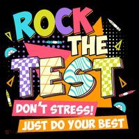 Test Day Rock The Test Teacher Testing Day  Tall T-Shirt