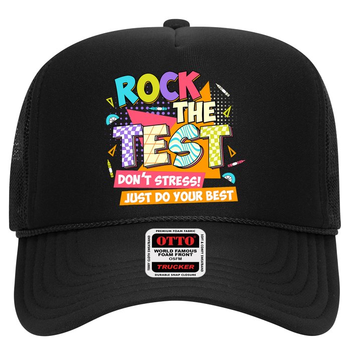 Test Day Rock The Test Teacher Testing Day  Hat