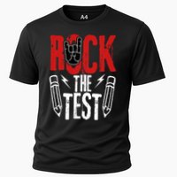 Test Day Rock The Funny Metal Teacher Student Testing Exam Performance Shirt