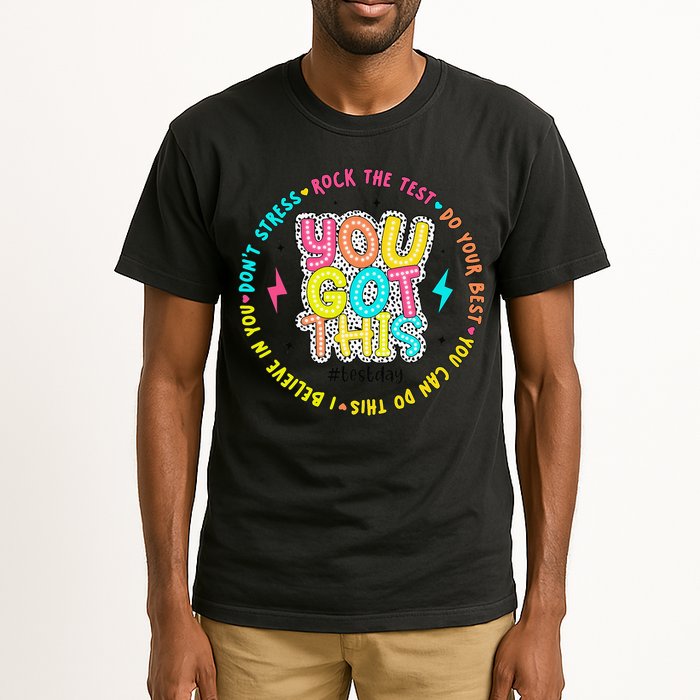 Test Day Rock The Test Teacher Testing Day You Got This Tall T-Shirt