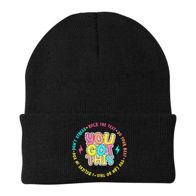 Test Day Rock The Test Teacher Testing Day You Got This Beanie