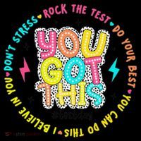 Test Day Rock The Test Teacher Testing Day You Got This Poster