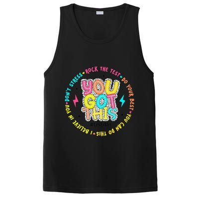 Test Day Rock The Test Teacher Testing Day You Got This PosiCharge Competitor Tank